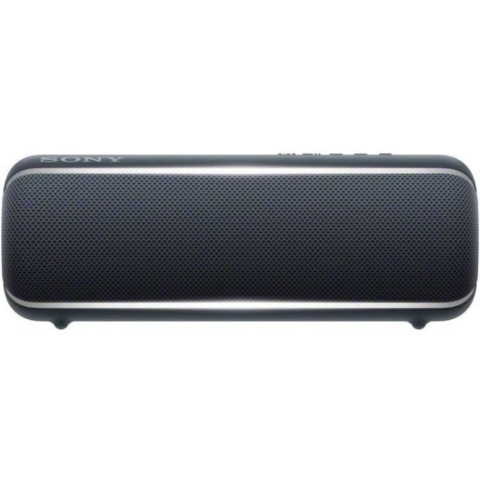 Sony SRS-XB22 waterdichte Bluetooth-luidspreker met verlichting, zwart
