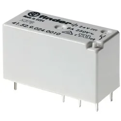 Finder Steck-/Printrelais 41.52.9.024.0010 8A 24VDC 2W