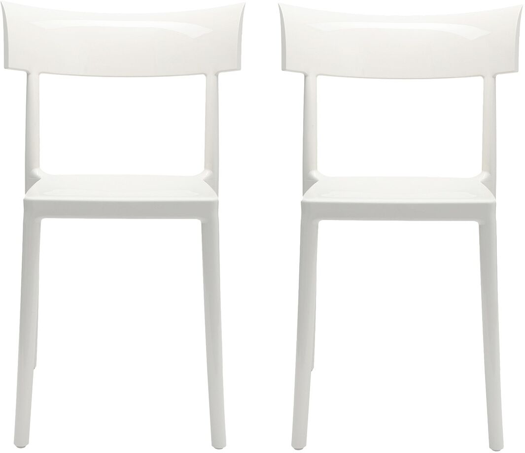 Kartell Silla Catwalk . Blanco