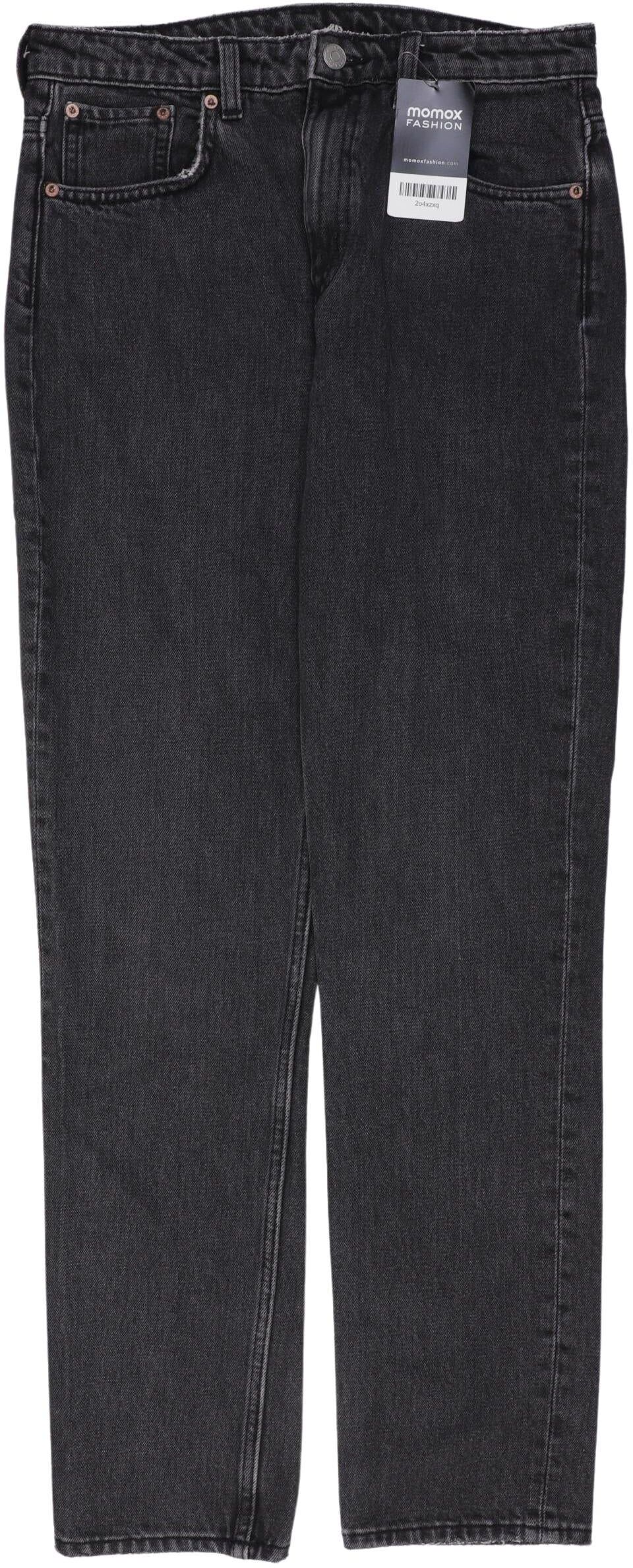 Weekday Herren Jeans, Grau, Gr. W27, Baumwolle - Second Hand