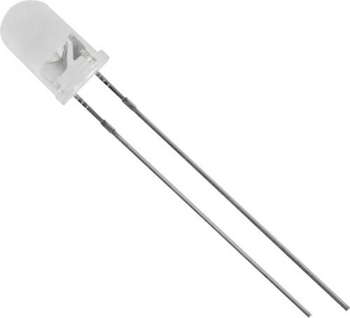 TRU Components LED bedrahtet Grün Rund 5mm 75 mcd 15° 20mA