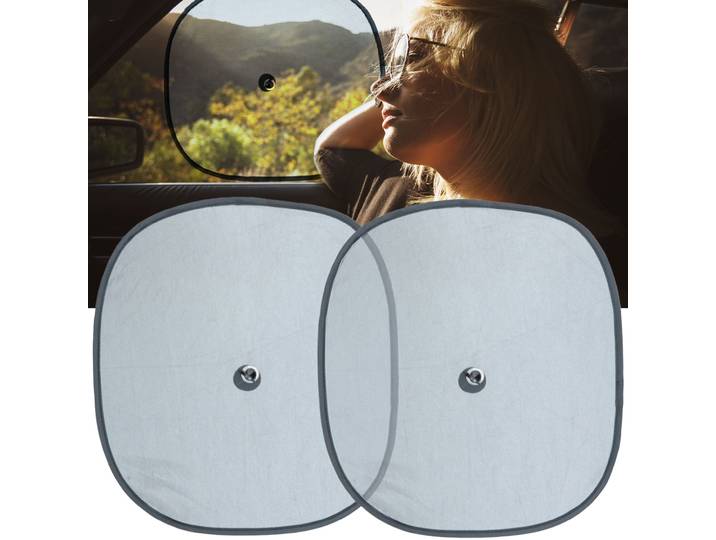 Sonnenschutz für Autofenster, 2 Stk. je 44 x 38 cm