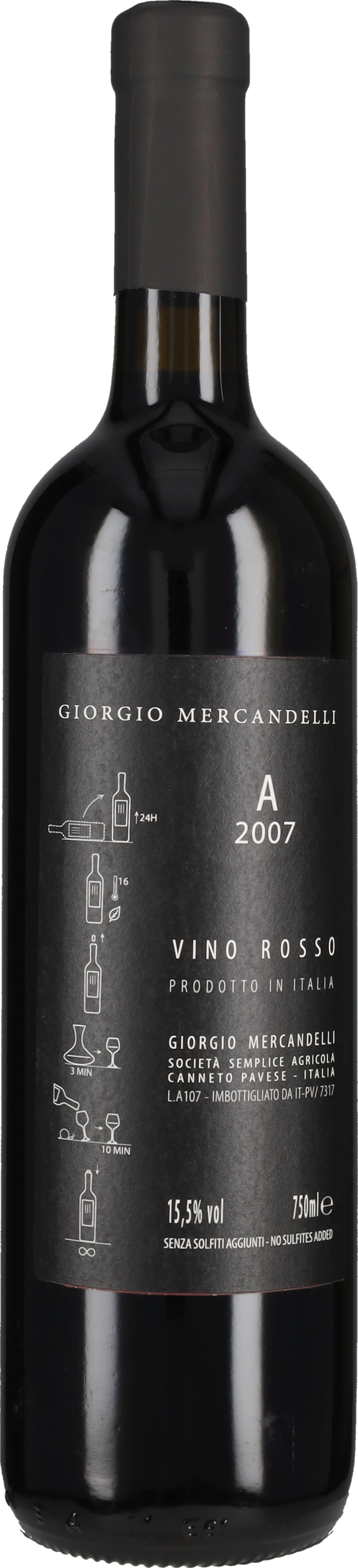 Cantina Alchemica - Giorgio Mercandelli A Giorgio Mercandelli 2007