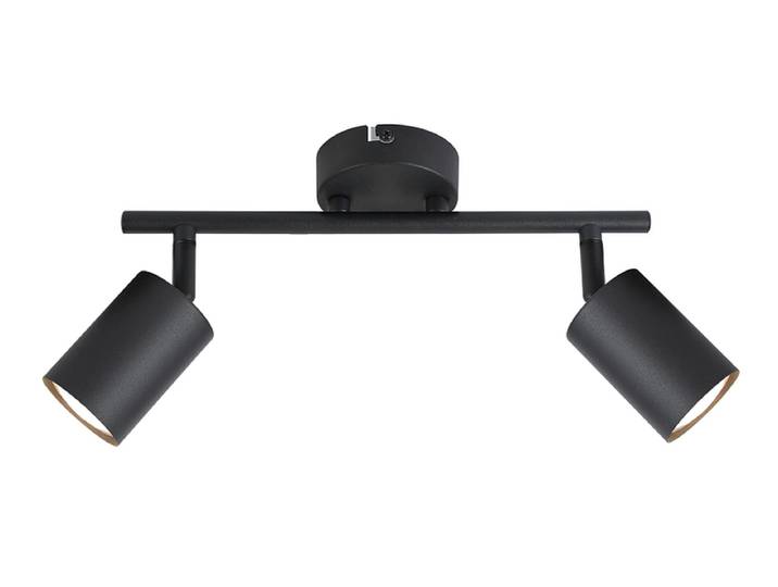 2 Spots AMBRE 30cm 28W schwarz