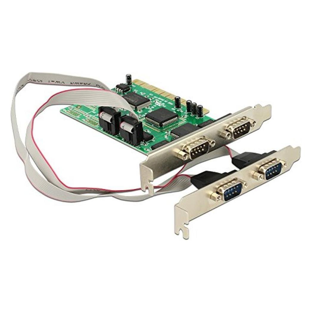 Delock PCI Karte 4x Seriell (89046)