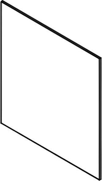 Klover Keramisch glas voor Altea thermokooktoestel KAMIN ALT110, 4x274x291 mm