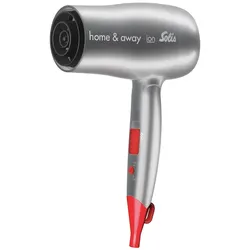 Solis Reiseföhn, 1800 W, Ionen-Technologie, 5 Stufen + Kaltstufe, 110 / 230 V