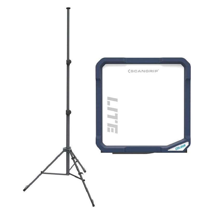 Scangrip Arbeitsleuchten-Set Vega Lite color + Tripod 2M (5000 lm) (47873506)