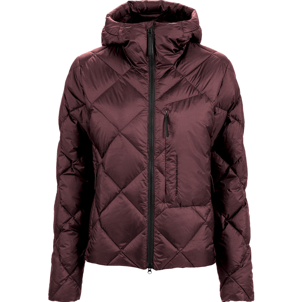 The Mountain Studio Damen Isolationsjacke D-9 WUL fudge - M