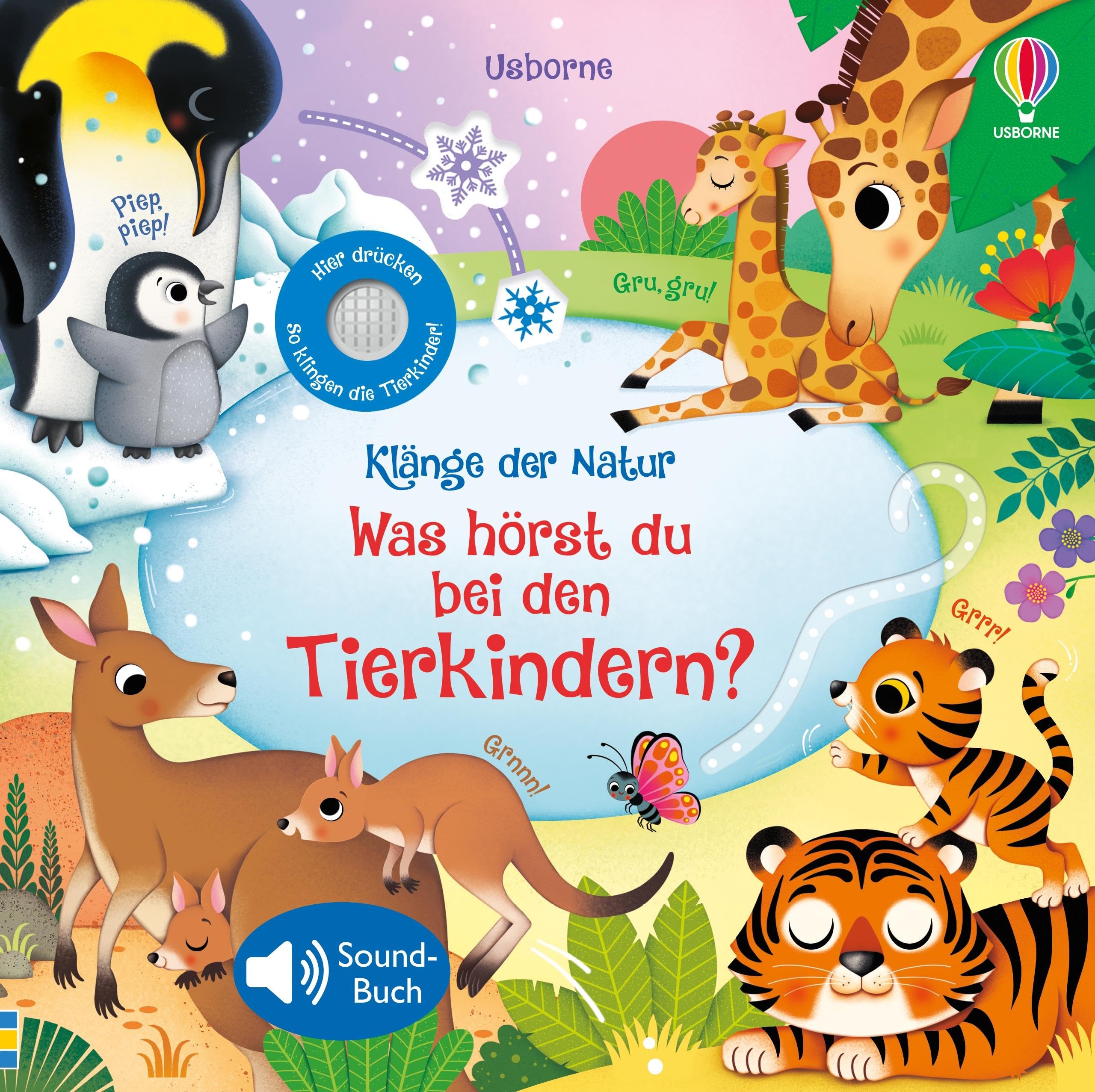 Klänge der Natur: Was hörst du bei den Tierkindern?: Soundbuch über Tierbabys mit echten Naturgeräuschen – für Kinder ab 3 Jahren - Preis vom 01.10.2026 17:08:56 h