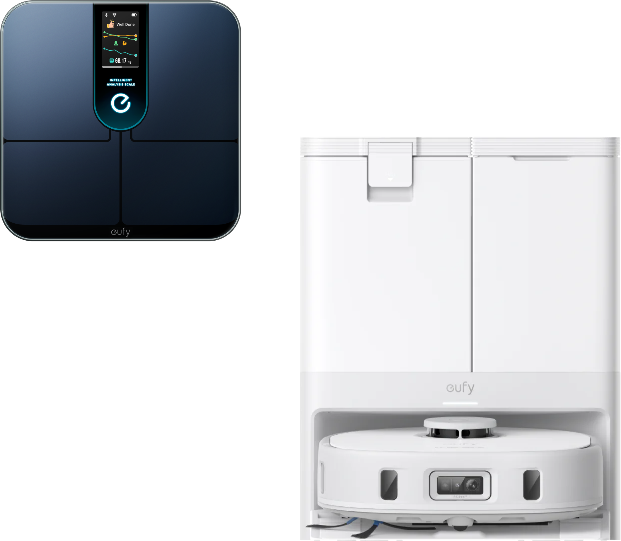 eufy X10 Pro Omni White + Smart Scale P3 White