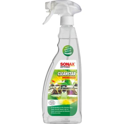 SONAX Innenraumreiniger, Ultraschallvernebler CleanStar Ecocert [750 ml] 02534000
