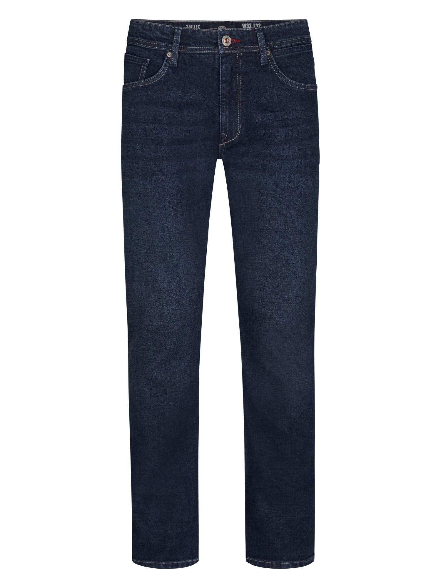 Petrol Industries - Heren Tallis Tapered Fit Jeans Palmfront - Blauw