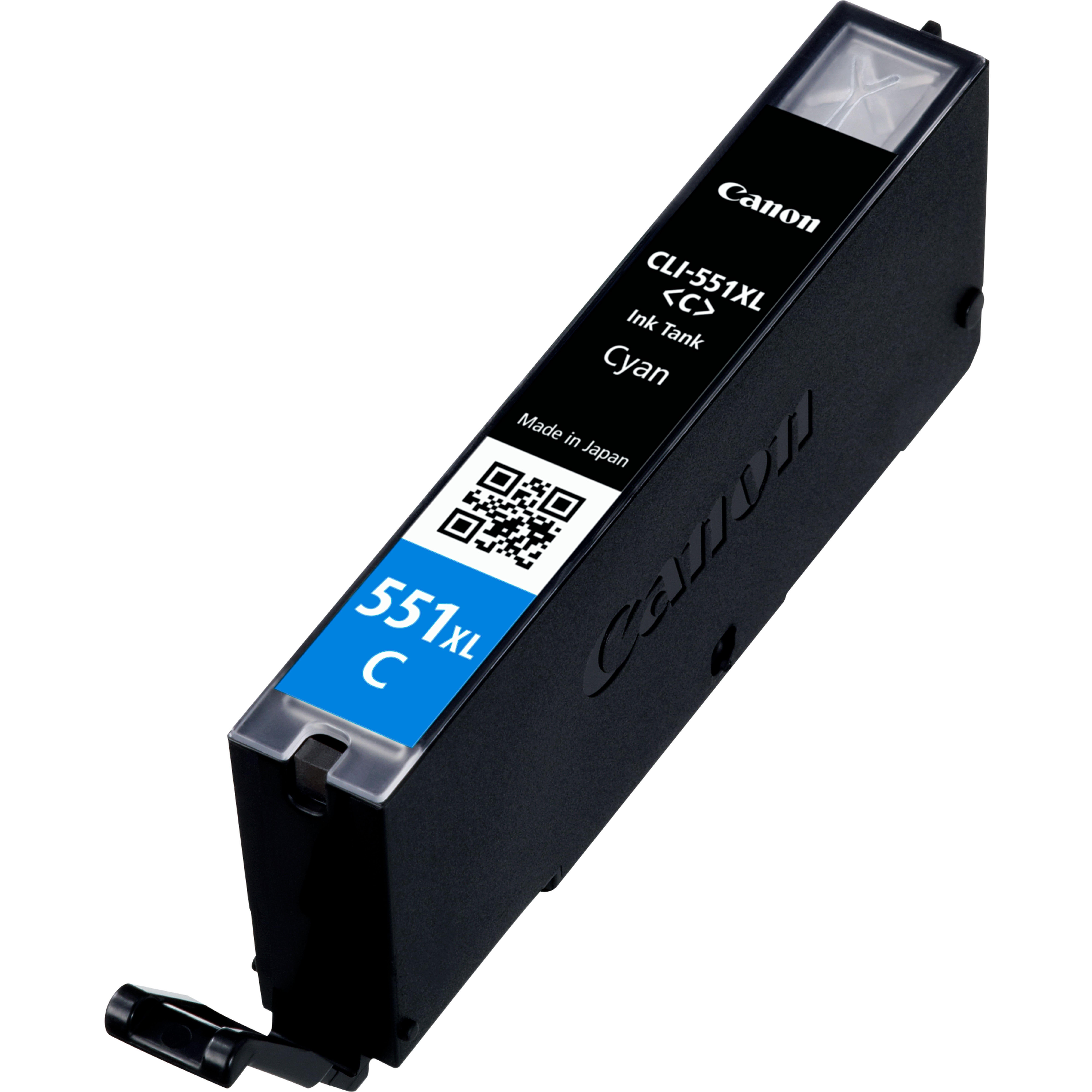 Canon CLI-551XLC originale Foto zyan 6444B001