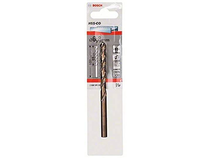 Bosch Professional metaalboor HSS-Cobalt (Ø 4,2 mm) 1 stuks. Durchmesser: 6.8/Gesamtlänge in mm: 101