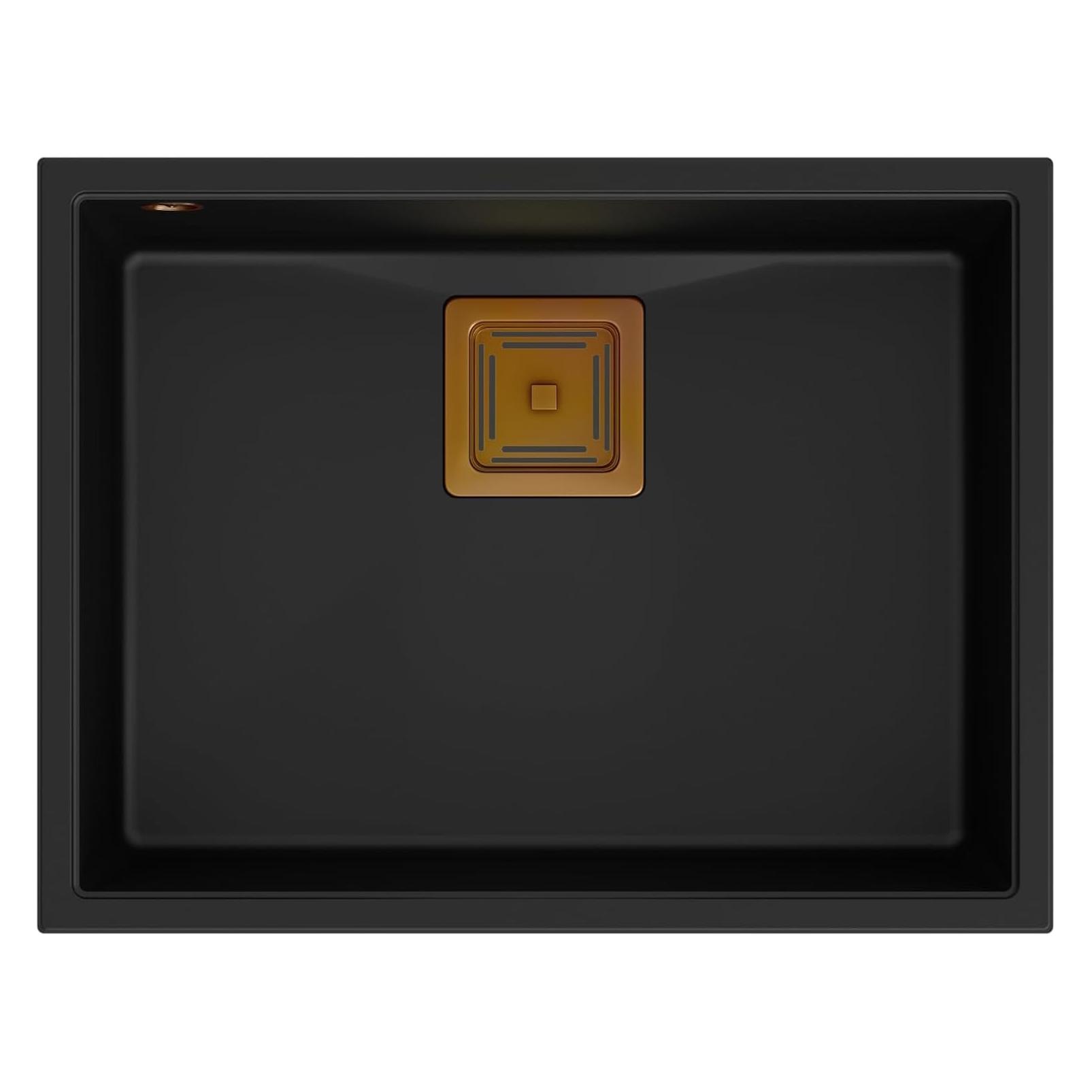 Q Company DAVID 50 GraniteQ grynos anglies kriauklė (55 cm, 42 cm) (39221000)
