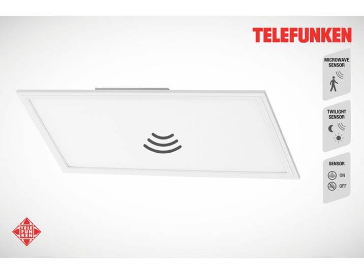 TELEFUNKEN LED Panel KAMA , weiß (weiß, neutral), Leuchten, LED Panel