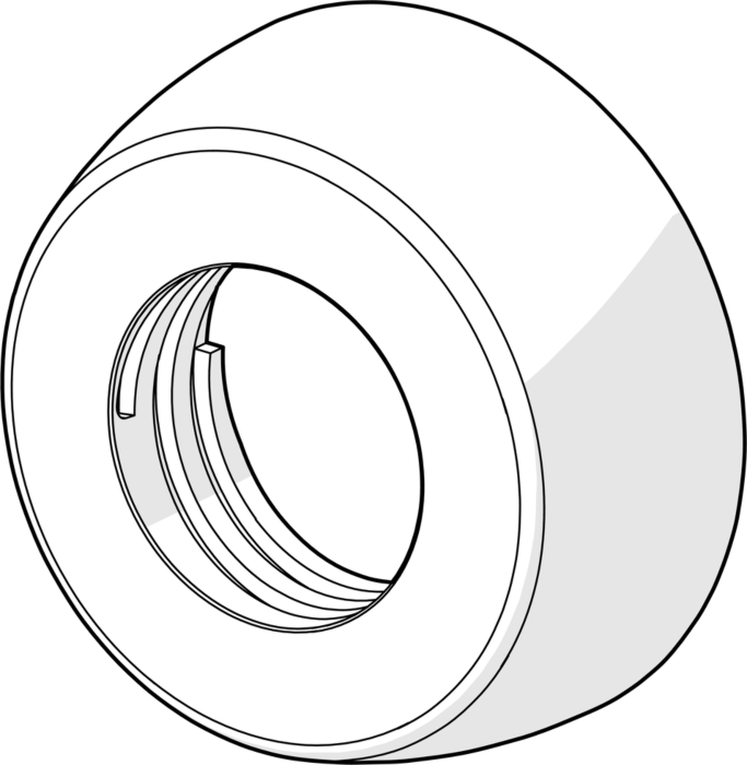 Hansa Rosette mit Dichtung chrom 59912652