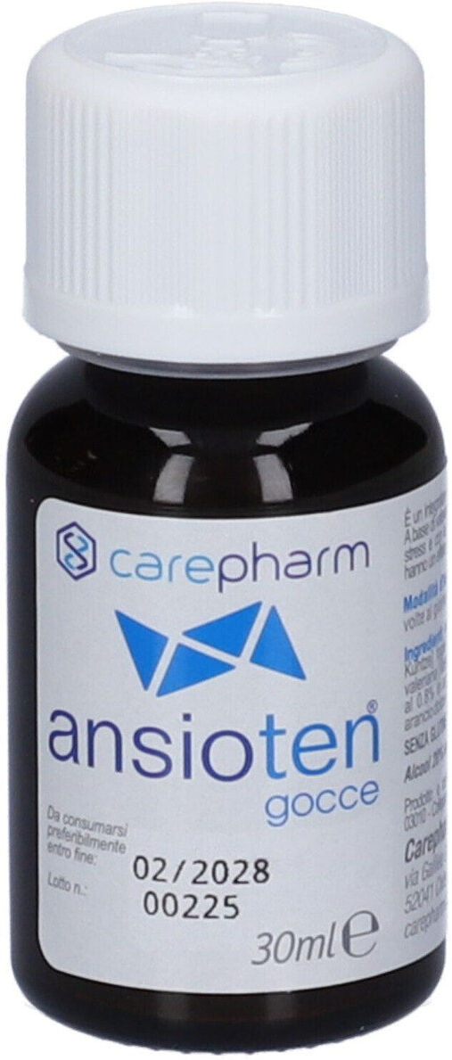 Carepharm Ansioten gocce 30 ml rilassante naturale