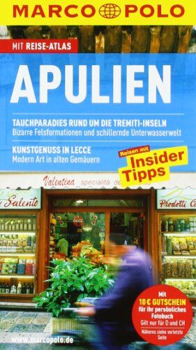 Bettina Dürr - MARCO POLO Reiseführer Apulien: Reisen mit Insider-Tipps. Mit Sprachführer und Reiseatlas. Tauchparadies rund um die Tremiti-Inseln: Felsformationen ... in Lecce: Modern Art in alten Gemäuern - Preis vom 13.10.2026 19:28:25 h