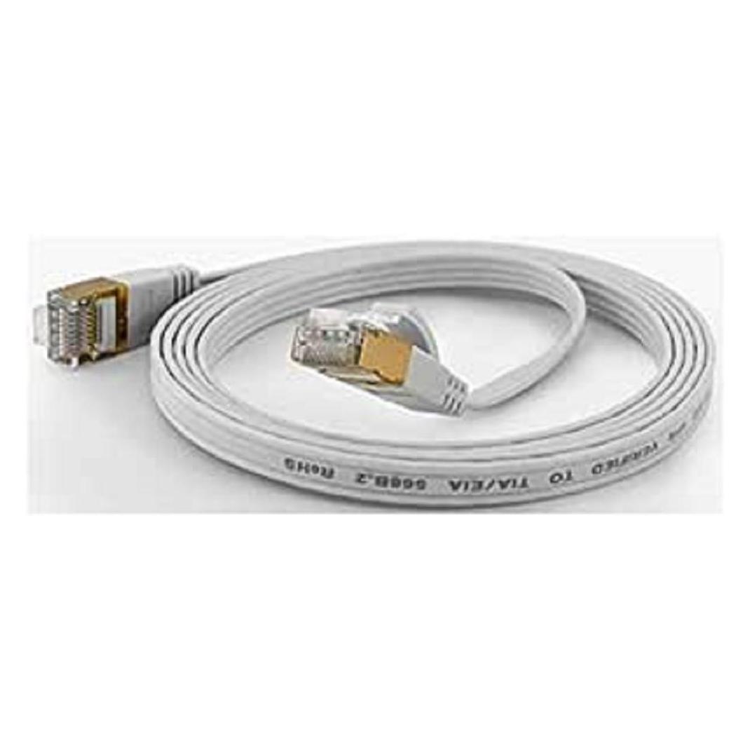Wantec 7011 F/UTP (FTP) Weiss 10m Cat6a Netzwerkkabel (F/UTP, CAT6a, 10 m) (7011)
