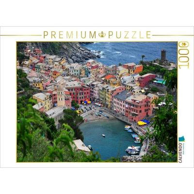 CALVENDO Puzzle Vernazza | 1000 Teile Lege-Größe 64x48cm Foto-Puzzle für glückliche Stunden