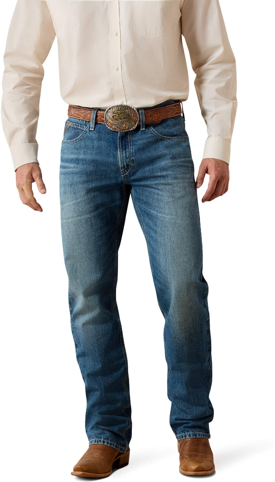 Men's M4 Relaxed Butler Straight Leg Jeans in Kaden, Size: 35 X 36 by Ariat