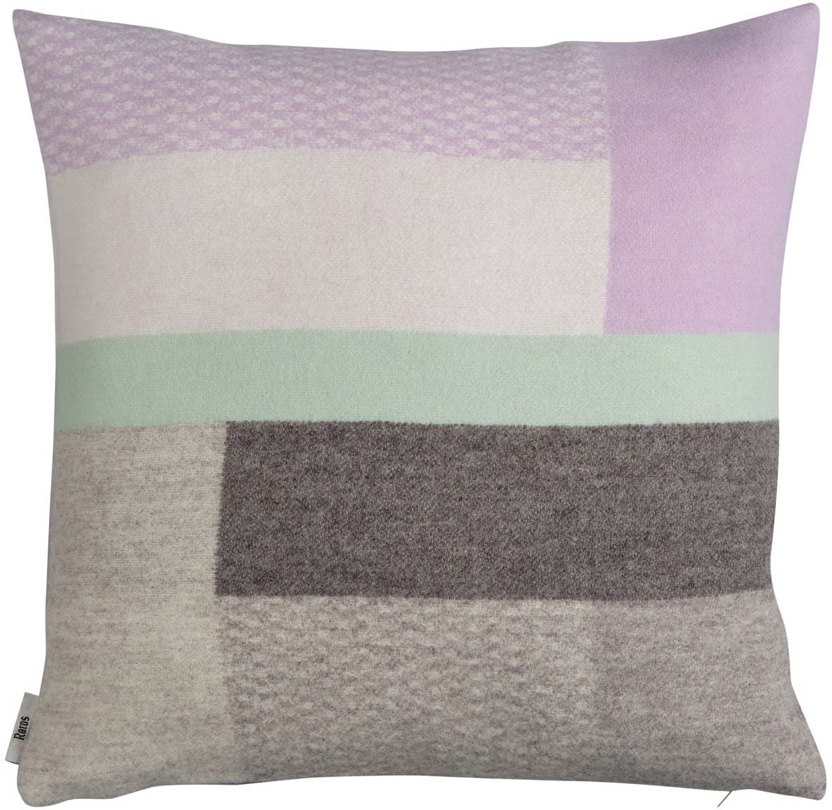 Røros Tweed Mikkel kussen Grijs 50 x 50 cm