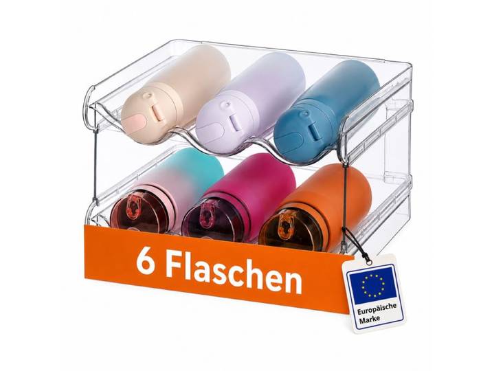 Relaxdays Stapelbarer Flaschenhalter