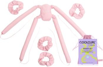 GLOV CoolCurl Spider Set acessórios para formação de ondas tom Pink 1 un.. CoolCurl Spider Set
