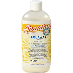Aquawax Wachs Versiegelung farblos - 0,5 Liter
