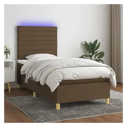 vidaXL, Boxspringbett, Inlenetta (Horizontale Streifen) (90 x 190 cm)