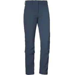 SCHÖFFEL Damen Zipp Off Pants Engadin1 Zip Off, Größe 46 in Blau Blau