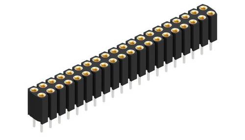 Fischer Elektronik Buchsenleiste (Präzision) Anzahl Reihen: 2 10026746 10St.