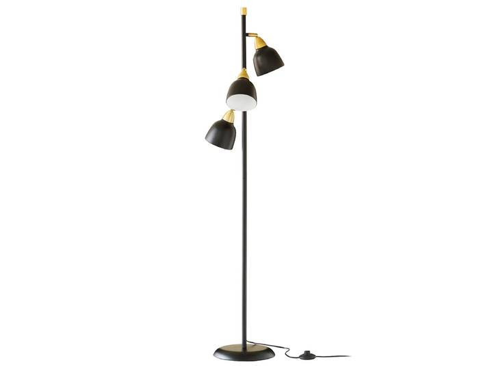 Superliving Urban Triple vloerlamp Matt real black