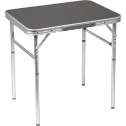 Bo-Camp Alu Campingtisch Grau 2 Stufen 60 x 45 cm