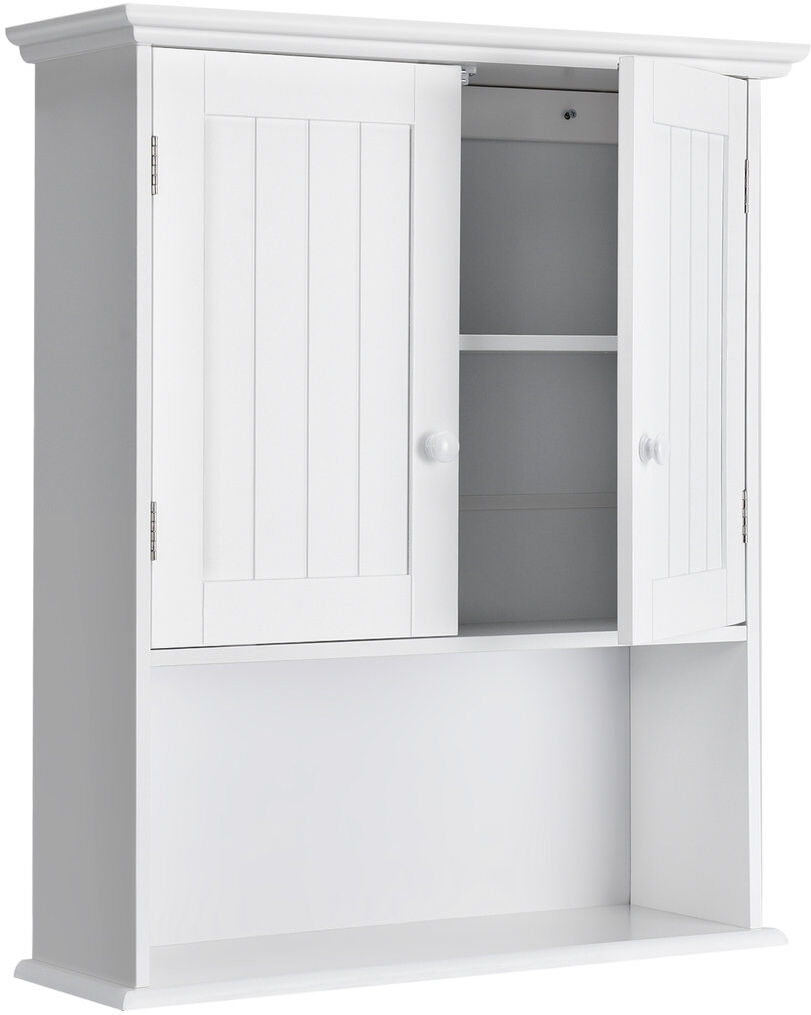 Rosalind Wheeler Bitner Wall Bathroom Storage Furniture Set White 71cm H X 60cm W X 20cm D