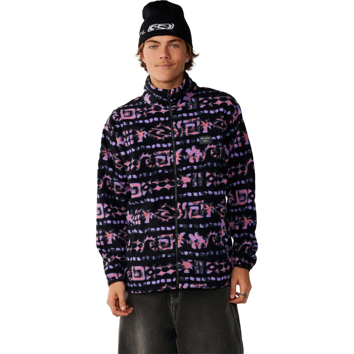 RipCurl Sessions Polar Fleece black (0090) S 0DOMFL-0090-S