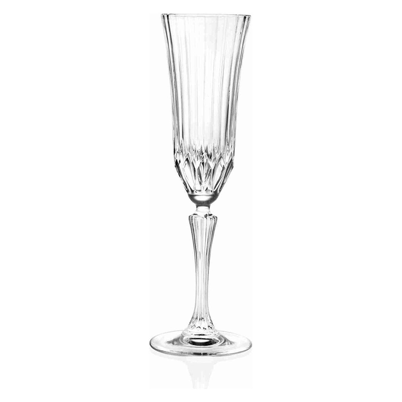 Rcr - Champagneflûte Adagio 18 cl (set van 6) (18 cl, 6 Gläser, Sektgläser) (000001000164354001)