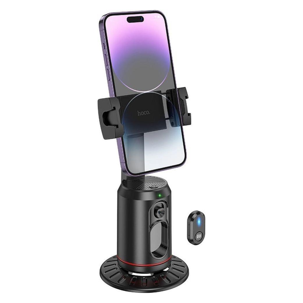 Hoco Auto holder mobile phone holder 360 degree with auto face tracking K23 black (52527052)