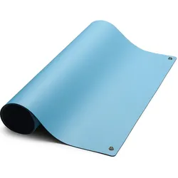 Top Swede, Zubehör Arbeitsschutz, ESD Tischmatte Premium, hellblau, 600 x 900 x 2 mm, 2x 10mm Druckknopf (Statikschutz)