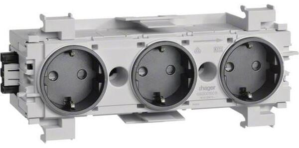 Hager GS30019011 - Grafiet - IP20 - 250 V - 10 stuks