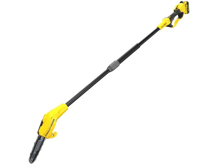 Stanley Tuinapparatuur - 18 V ACCU-kettingzaag 20 cm\, 1x accu 4\,0 Ah Li-Ion\, lader SFMCPS620M1-QW