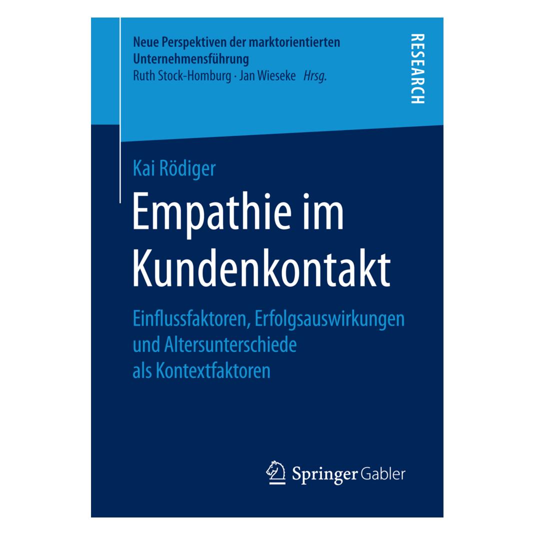 Springer Empathie im Kundenkontakt (Deutsch, Softcover, Kai Rödiger) (8236106)