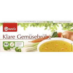 Klare Gemüsebrühe - Brühwürfel 12 Stück