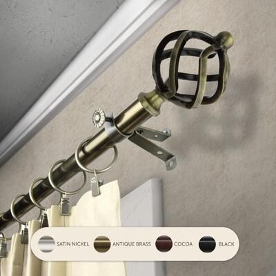InStyleDesign Torison Adjustable Curtain Rod