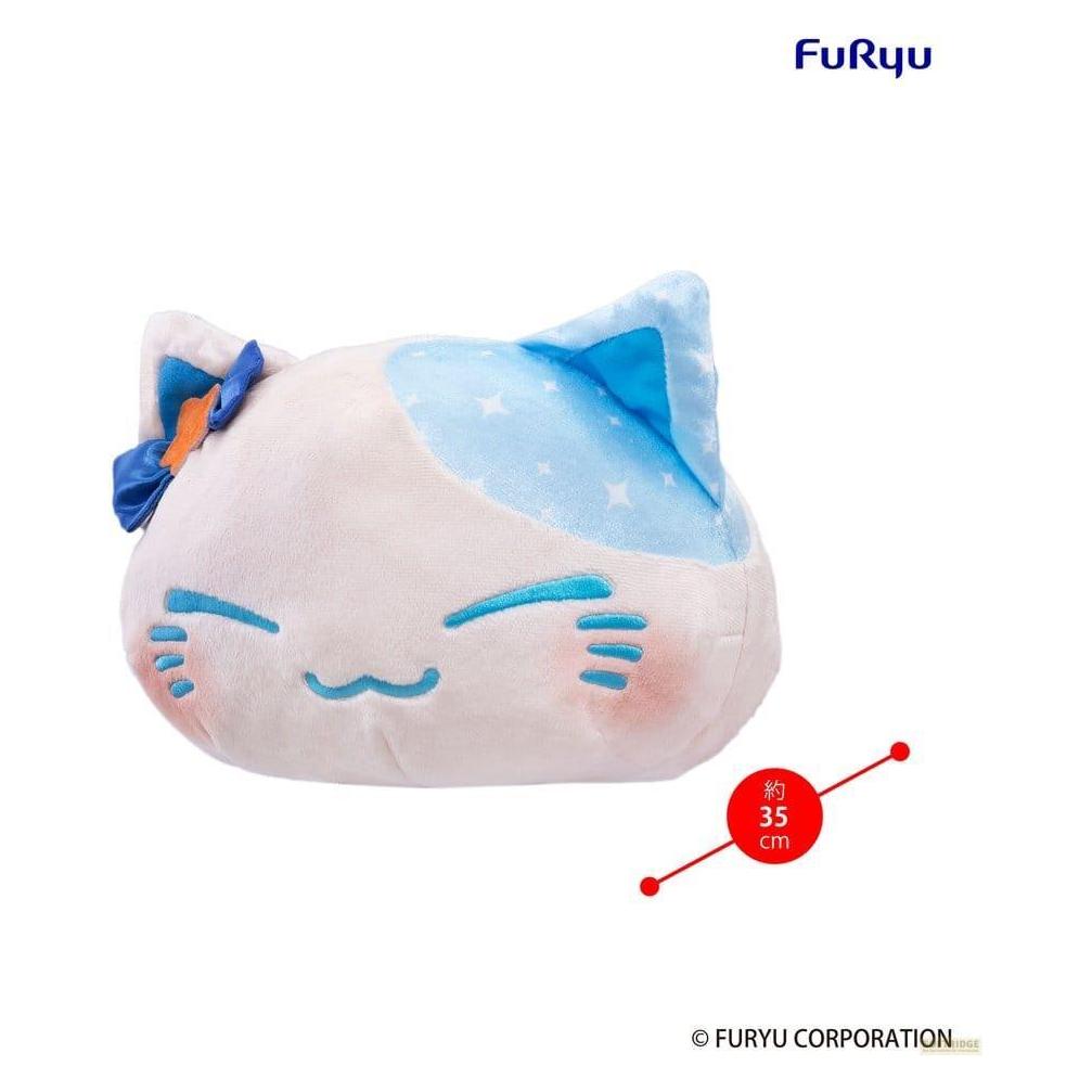 Furyu Nemuneko Cat peluche Big Plush Blue 35 cm (17.70 cm) (67228502)