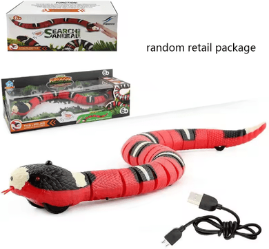 Inspire Picks Slither Play Smart Sensing Interactive Snake Toy For Cats retail Package
