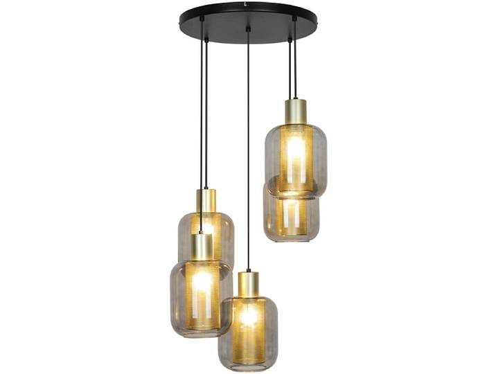 Hängelampe ISOLDE LED 40x150cm 40W grau