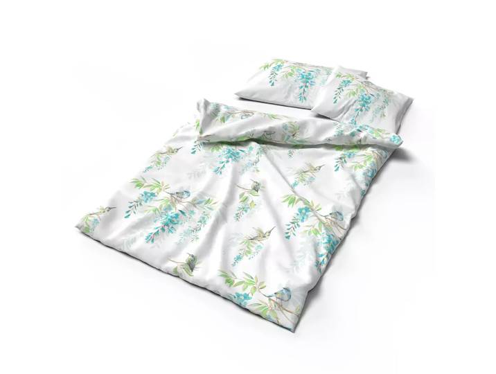 Lotus Bettwaren - Lotus Bettwäsche Jersey Hedda, Lotus Jersey Hedda Bettwäsche, 200 x 210 cm, Türkisblau